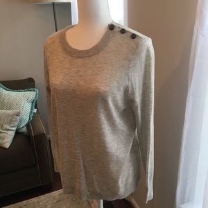 New sweater with anchor buttons